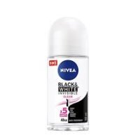 Antyperspirant damski w kulce Nivea Black&White Invisible clear 50 ml