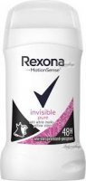 Antyperspirant w sztyfcie dla kobiet Rexona Invisible Pure 40 ml