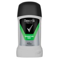 Antyperspirant w sztyfcie Rexona Men Quantum Dry 50 ml