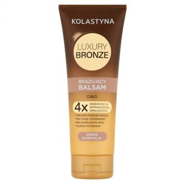 Balsam brązujący Kolastyna Luxury Bronze jasna karnacja 200 ml