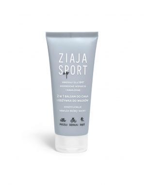 Balsam do ciała i odżywka do włosów 2 w 1 Ziaja Sport 200 ml