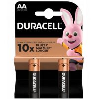 Bateria alkaliczna Duracell AA LR6 1,5 V (2 sztuki)