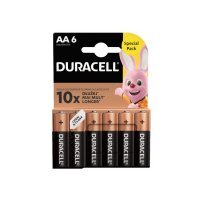 Baterie alkaliczna Duracell AA LR6 1,5 V (6 sztuk)