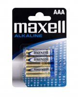 Baterie alkaliczne Maxell AAA LR03  (4 sztuki)