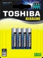 Baterie alkaliczne Toshiba LR03/1,5 V AAA (4 sztuki) blister