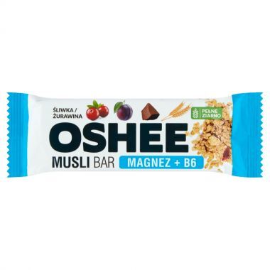 Baton musli Oshee Vitamin śliwka/zurawina 40 g