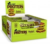 Baton Olimp Protein Bar smak pistacjowa rozkosz 40 g (20 sztuk)