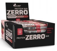 Baton wysokobiałkowy Olimp Mr Zerro Protein Bar malina 50 g (25 sztuk)