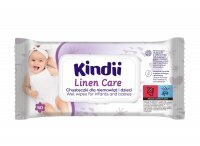 Chusteczki dla niemowląt i dzieci Kindii Linen Care (50 sztuk)