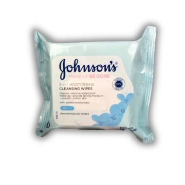 Chusteczki do demakijażu Johnson`s Make-up Be gone 5w1 nawilżające (25 sztuk)