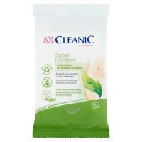 Chusteczki do higieny intymnej Cleanic Super Comfort (20 sztuk)
