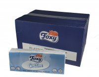 Chusteczki miękkie i wytrzymałe Foxy Cotton Ultra (10x10 sztuk)