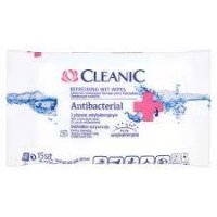 Chusteczki odświeżające antybakteryjne Cleanic  (15 sztuk)