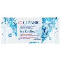 Chusteczki odświeżające Cleanic Ice Cooling (15 sztuk)