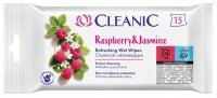 Chusteczki odświeżające Cleanic  Raspberry&Jasmine (15 sztuk)