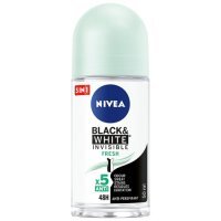 Dezodorant Nivea roll-on Black&White invisible fresh 50 ml