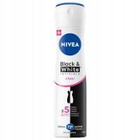 Dezodorant  Nivea spray Black&White Clear Anti-Perspirant 150 ml