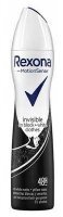 Dezodorant Rexona dla kobiet Invisible black+white spray 150 ml