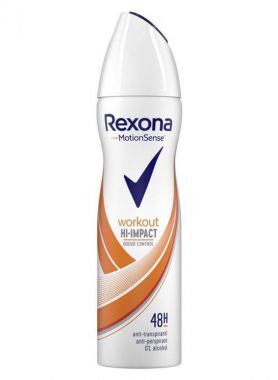 Dezodorant Rexona dla kobiet  Workout Spray 150 ml