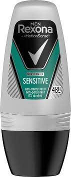 Dezodorant Rexona Men Sensitive antyperspirant roll-on 50 ml