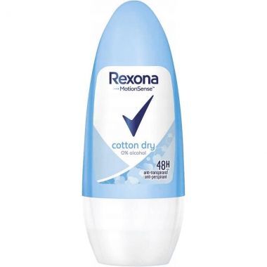 Dezodorant Rexona Roll-on dla kobiet Cotton Dry  50 ml