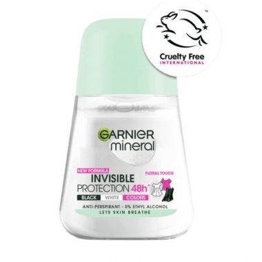 Dezodorant roll-on Garnier mineral invisible protection floral touch 50 ml