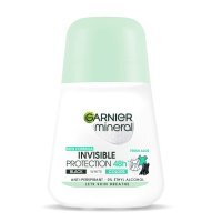 Dezodorant roll-on Garnier mineral invisible protection fresh aloe 50 ml