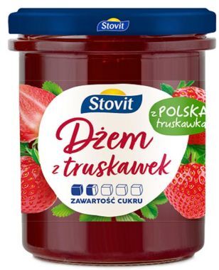 Dżem truskawkowy Stovit Polska truskawka 200 g