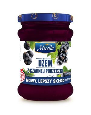 Dżem z czarnej porzeczki Mirella 260 g