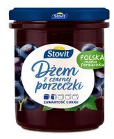 Dżem z czarnej porzeczki Stovit Polska czarna porzeczka 200 g