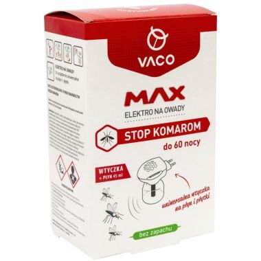 Elektro + płyn Max na owady Vaco 45 ml