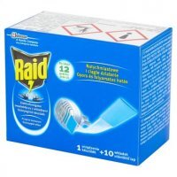 Elektrofumigator przeciw komarom owadobójczy Raid  z wkładkami (10 wkładek)