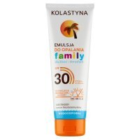 Emulsja do opalania dla dzieci i dorosłych Kolastyna Family SPF 30 250 ml