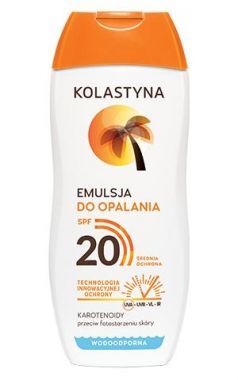 Emulsja do opalania Kolastyna SPF 20 200 ml