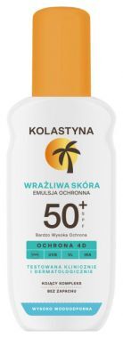 Emulsja do opalania Kolastyna wrazliwa skora SPF50+ 150 ml