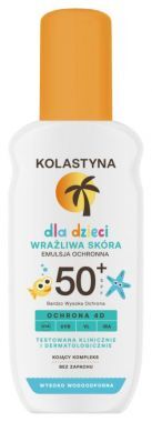 Emulsja do opalania w sprayu dla dzieci Kolastyna SPF 50 150 ml