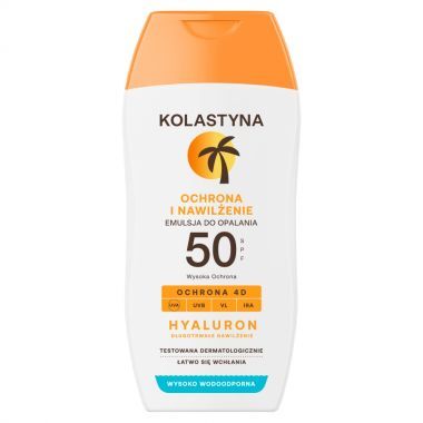 Emulsja do opalania wodoodporna Kolastyna SPF 50 150 ml