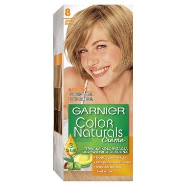 Farba do włosów Color Naturals jasny blond 8 Garnier