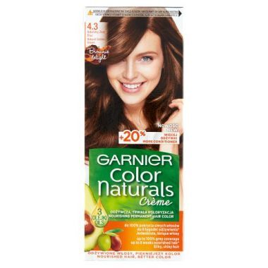 Farba do włosów Color Naturals złoty brąz 4,3 Garnier