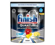 Finish Quantum Ultimate Lemon Kapsułki do mycia naczyń w zmywarce 40 sztuk