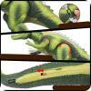 Interaktywny Dinozaur T-Rex zdalnie sterowany (zielony)
