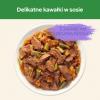 Karma dla kota Cat Chow Sterilised z jagnięciną i zieloną fasolką w sosie 85 g (24 sztuki)