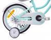 Rowerek dziecięcy 14" Heart bike miętowy Sun Baby J03.016.2.5