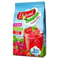 Herbatka Ekland Junior o smaku malinowo-truskawkowym 250 g