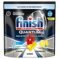 Kapsułki do mycia naczyń Finish Powerball Quantum Ultimate Lemon Sparkle 375 g (30 sztuk)