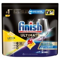 Kapsułki do mycia naczyń Finish Ultimate Lemon 129 g (10 sztuk)