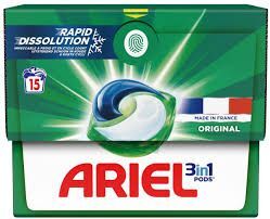 Kapsułki do prania Ariel Original 3w1 (15 prań)