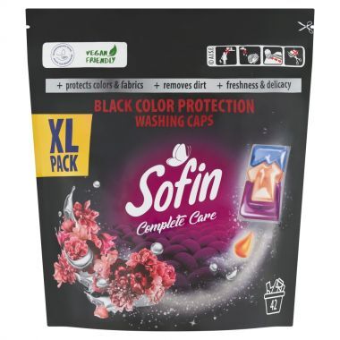 Kapsułki do prania Sofin XL Complete Care Black Color Protection 1008 g (42 prania)