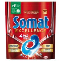 Kapsułki do zmywarkek Somat Excellence 4 in 1 Caps 553,6 g (32 x 17,3 g)