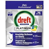 Kapsułki do zmywarki dreft Professional Lemon (75 sztuk)